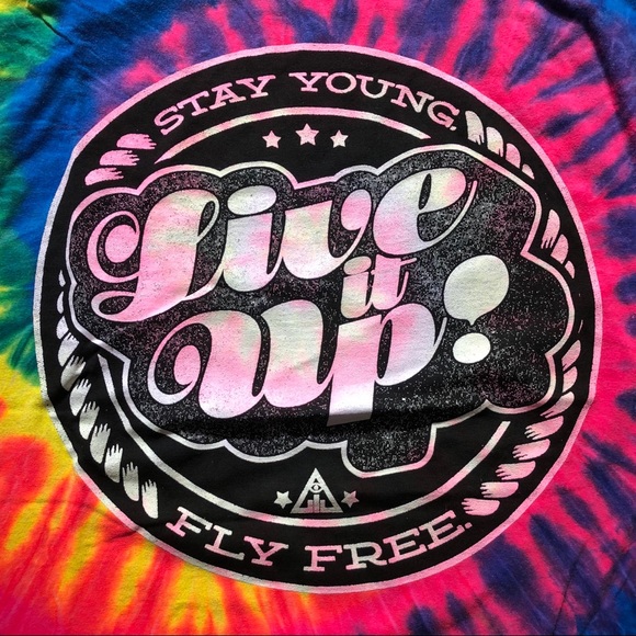 Live It Up Neon Tie Dye - Picture 3 of 3